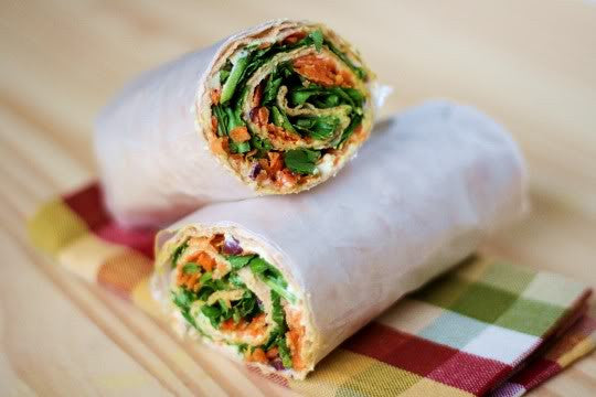 Meat & Veggie Wraps